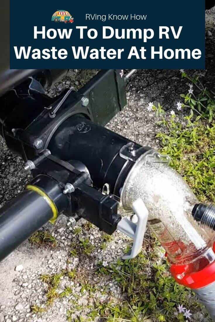 How To Dump RV Waste Water At Home How To Dump RV Waste Water At Home