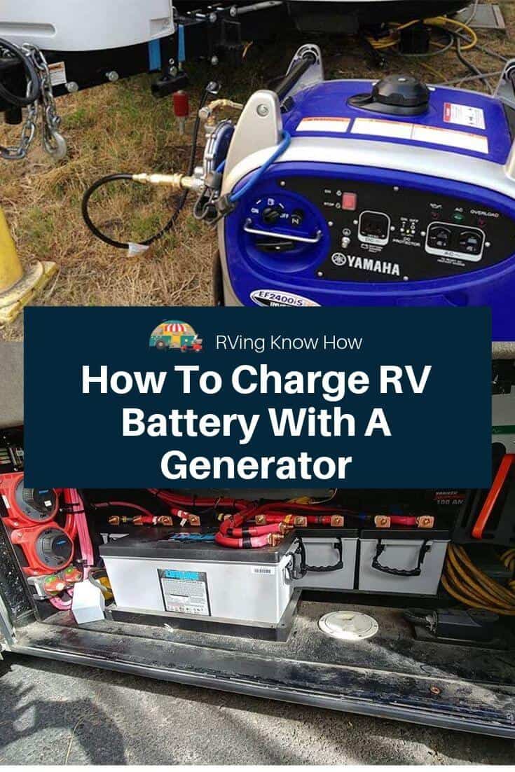 9 Steps to charging RV battery with generator