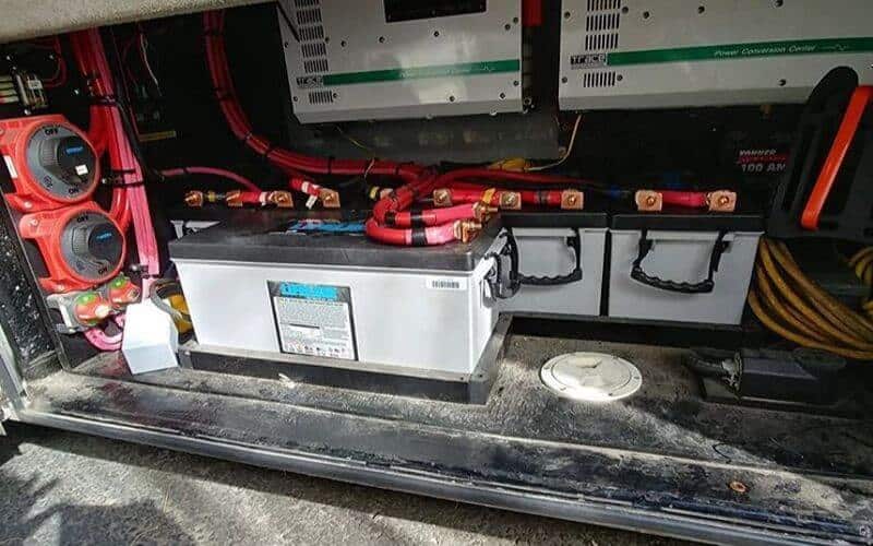 how to charge RV battery with generator