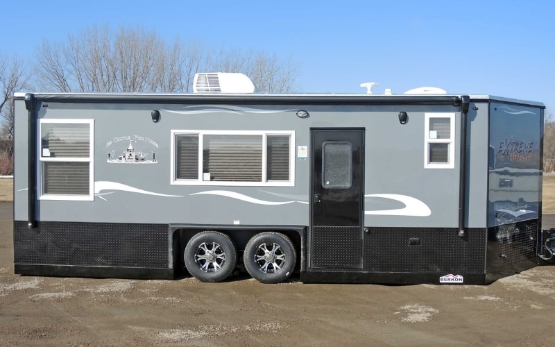 Best 4 Season Travel Trailer And RV Campers For Cold Weather Camping 9 Ice Castle RV Extreme Fish House