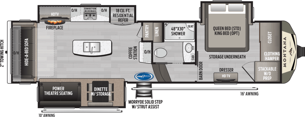 The Keystone Montana3121rl The Keystone Montana3121rl