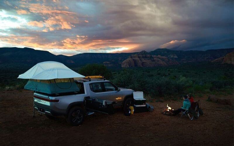 15 Best Camper Vans To Live In For Full-Time Vanlife 12 Rivian Electric Truck