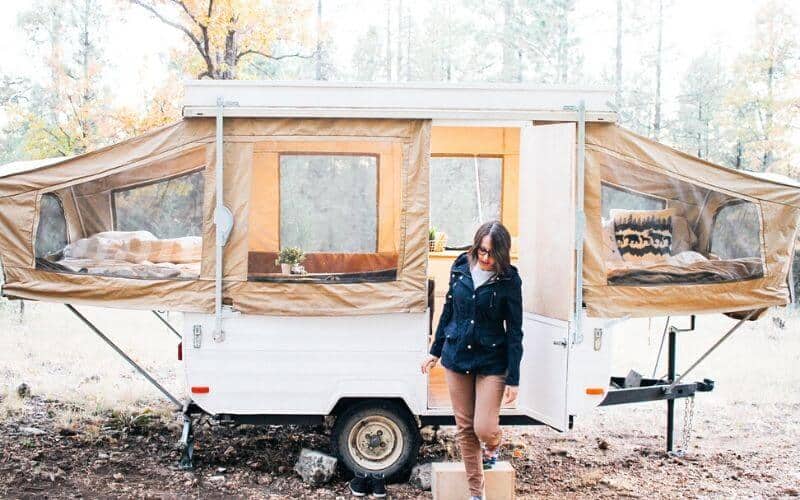 How to Repair Torn Canvas on a Pop Up Camper — The Southern Glamper