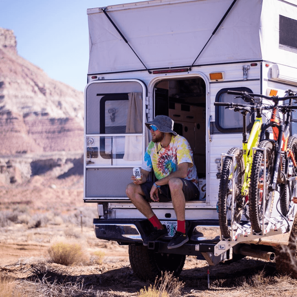 12 Of the Best Small Truck Campers On the Market Right Now 14 Four Wheel Campers_ Grandby Model Open Panel