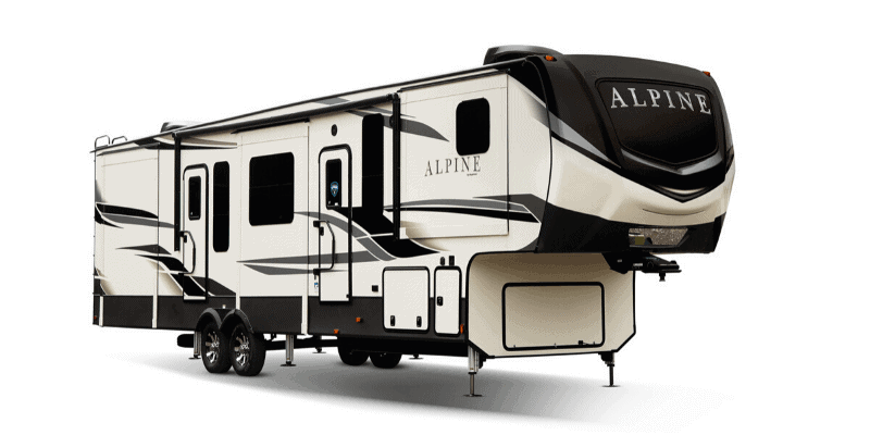 _Keystone Alpine 3701FL Fifth Wheel Camper With A Front Kitchen