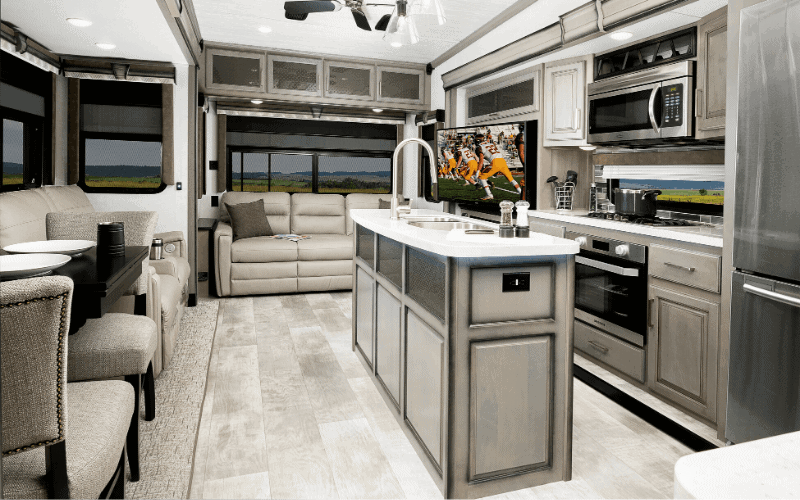 6 Excellent Fifth Wheel Floor Plans With Front Kitchen