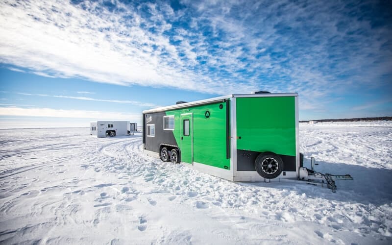 How To Properly Level A Travel Trailer On A Permanent Site? 4 A Special Tip For Preparing An Ice Fishing Site