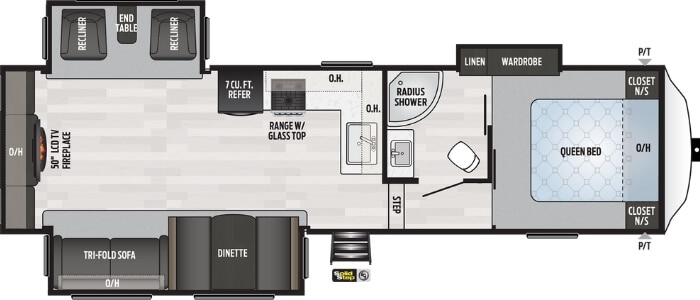 Springdale 253FWRE floorplan