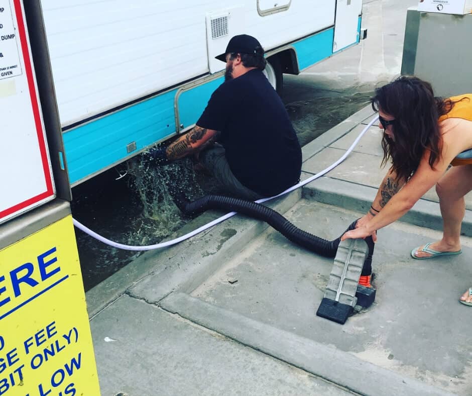 What is the typical RV Holding Tank Size? 3 Steps for Emptying Gray and Black Water Tanks