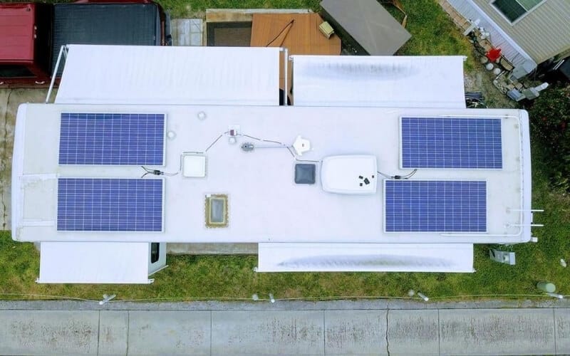 How Much Does It Cost To Install Solar Panels On An RV