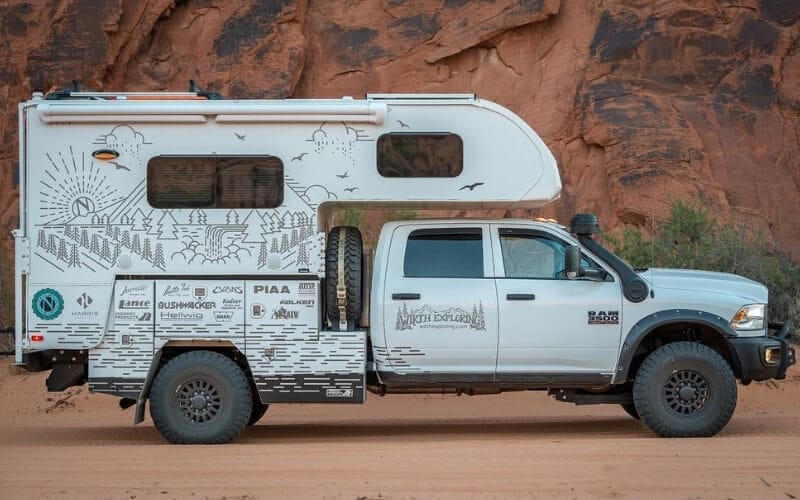 Top 7 Lightweight Truck Campers For A Half Ton Pickup Trucks