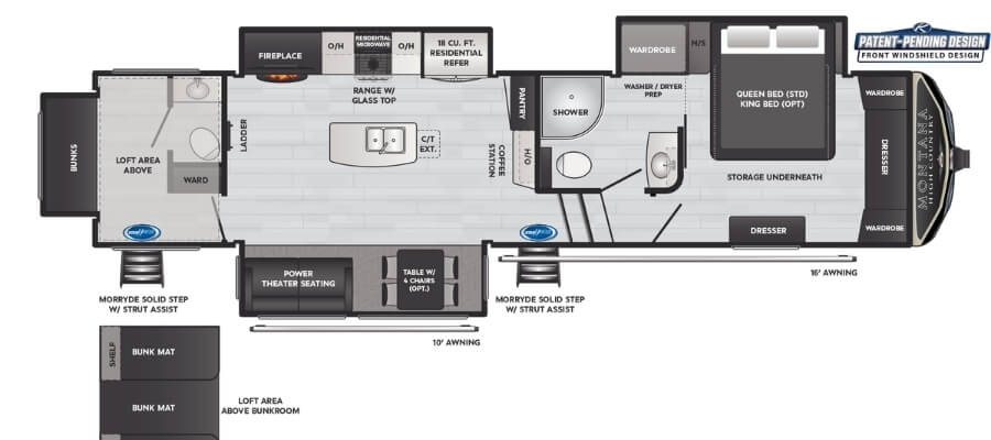 Keystone RV Montana High Country 335BH