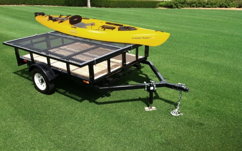 Double Duty Utility Camping Trailer