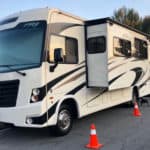 Can you park a travel trailer in your driveway
