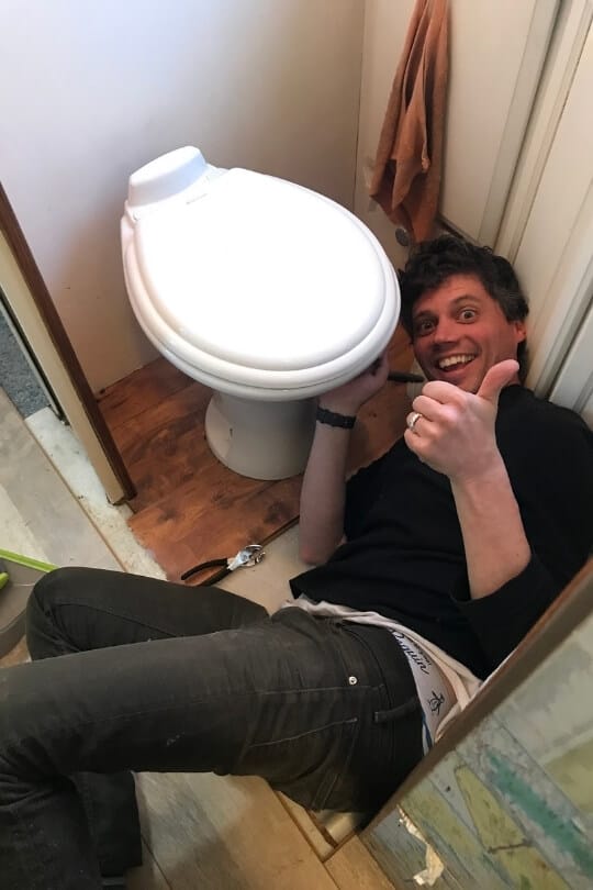Replacing an RV Toilet Flange Seal to Stop a Floor Leak Replacing an RV Toilet Flange Seal to Stop a Floor Leak