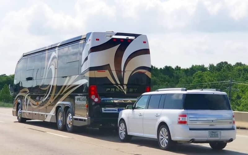 Towing A Car Behind Your RV