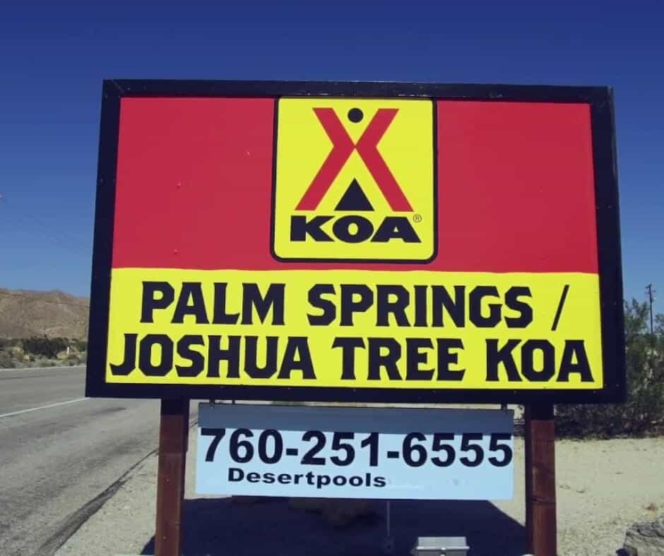 Palm Springs_Joshua Tree KOA (California) Palm Springs_Joshua Tree KOA (California)