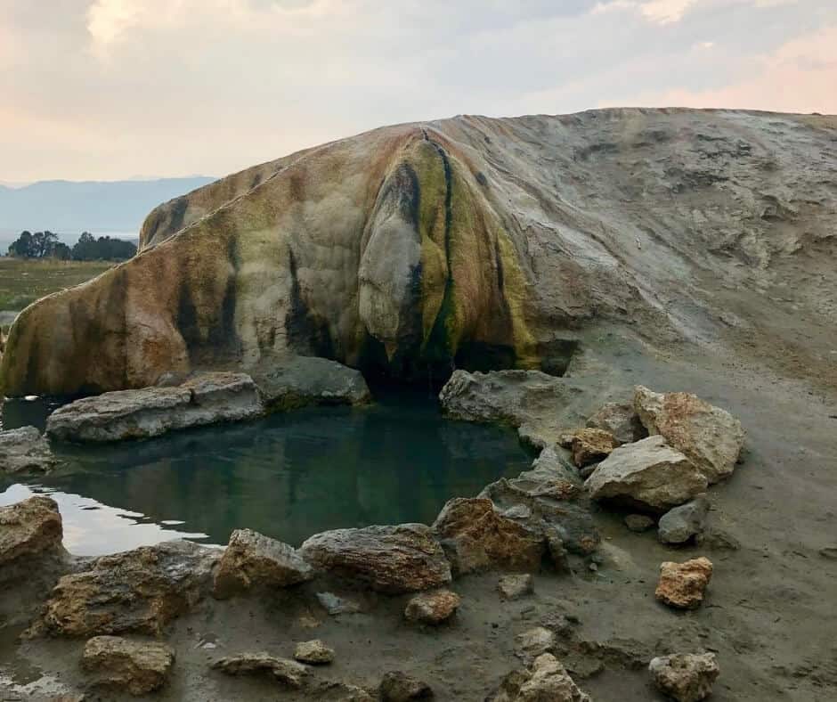 Travertine Hot Springs Dispersed Camping