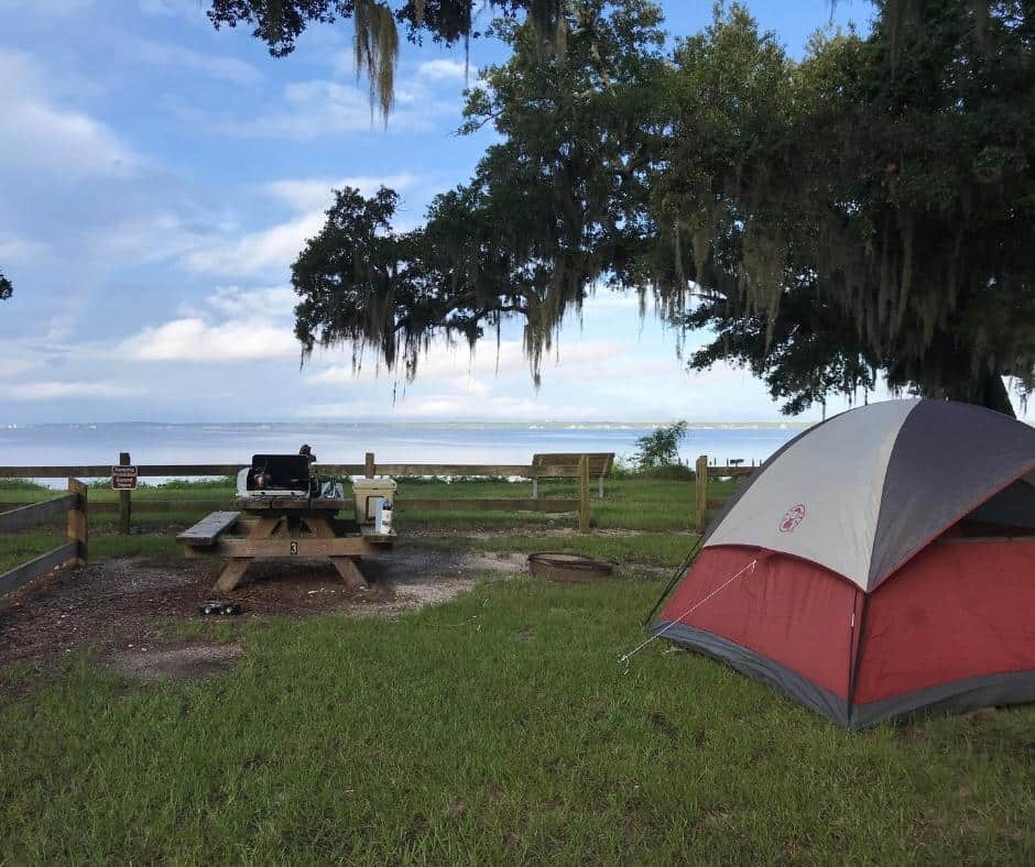 10 Incredible Free Camping Spots In Florida And How To Find More 5 Bayside Campground – Navarre