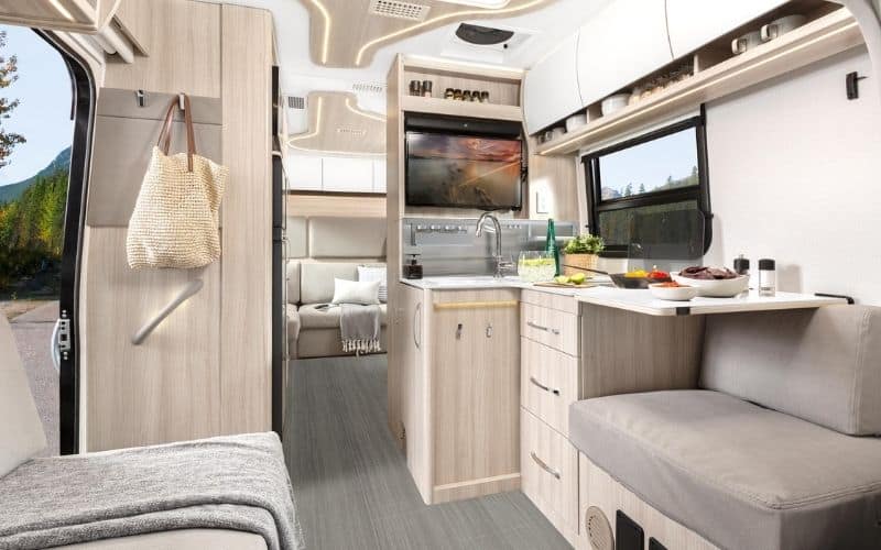 Class B+ RV Come Equipped With Spacious Kitchen