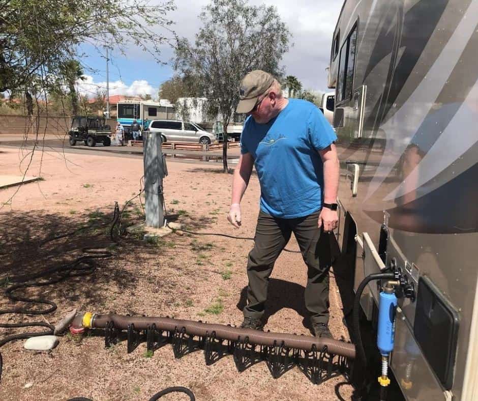 12 Full-Time RV Living Myths and Misconceptions You Need to Stop Believing 6 Dumping-RV-Holding-Tanks-is-Gross
