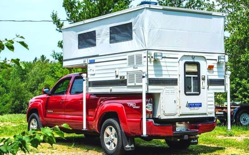 Top 7 Amazing Truck Camper For The Toyota Tacoma 7 Four-Wheel-Camper-Fleet