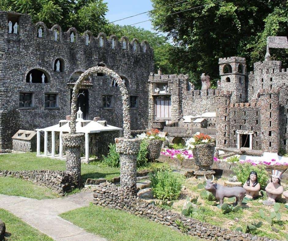 Weirdest Roadside Attractions in all 50 states across America 36 Hartmans-Rock-Garden-Ohio