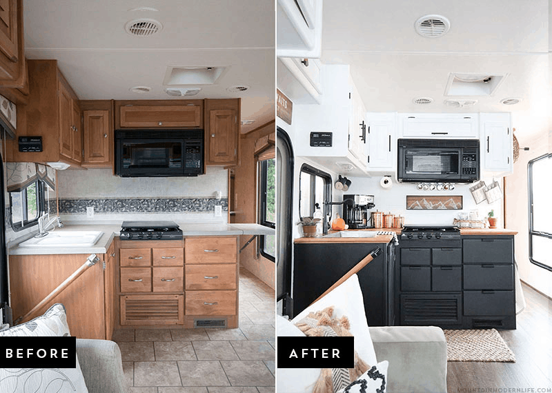 New vs. Used RV: How to Decide Which Should You Buy? 3 RV-Kitchen-Restoration-Vintage-Tri-Lynx