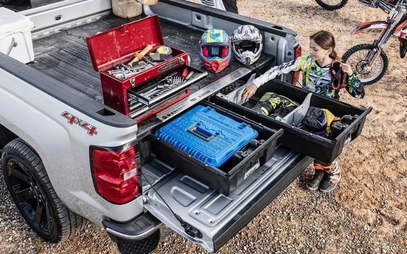Best Truck Bed Drawers to Maximize Storage Space in Your Pickup 2 Slide In Truck Bed Drawers