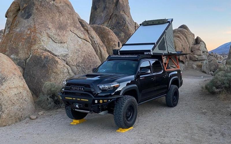 Top 7 Amazing Truck Camper For The Toyota Tacoma 5 The-GFC-PLATFORM-CAMPER-XL