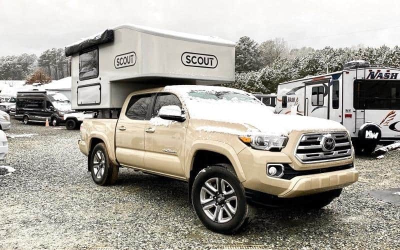 Top 7 Amazing Truck Camper For The Toyota Tacoma 2 The-Scout-Yoho-6.0