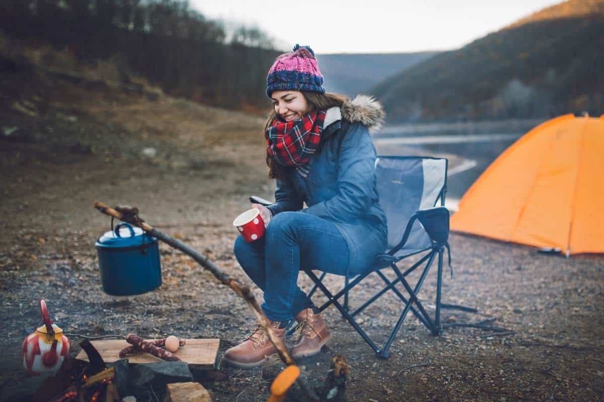 These Portable Heated Camping Chairs Will Keep You Warm All Winter Long