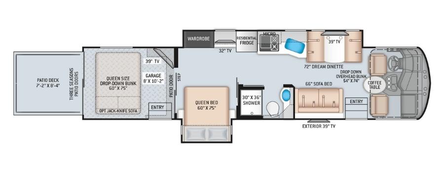 6 Of The Best RVs With Motorcycle Storage 6 Thor-Outlaw-Class-A-38MB