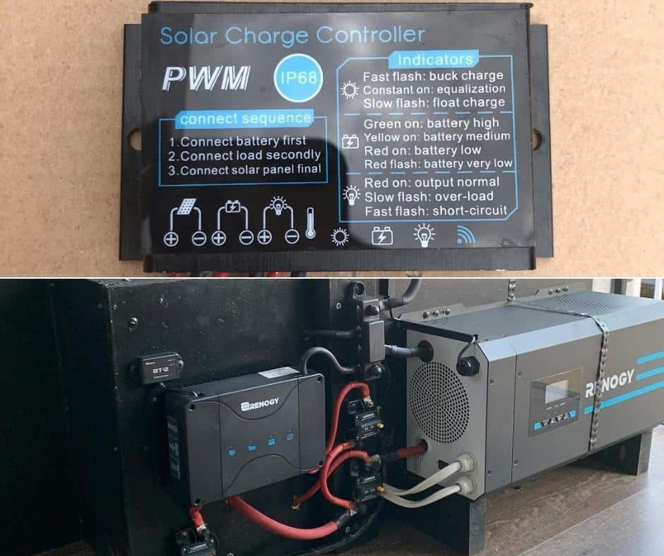 How To Choose The Best Solar Charge Controller For Your RV Or Camper Van Conversions 2 Two-Main-RV-Solar-Charge-Controller-Styles