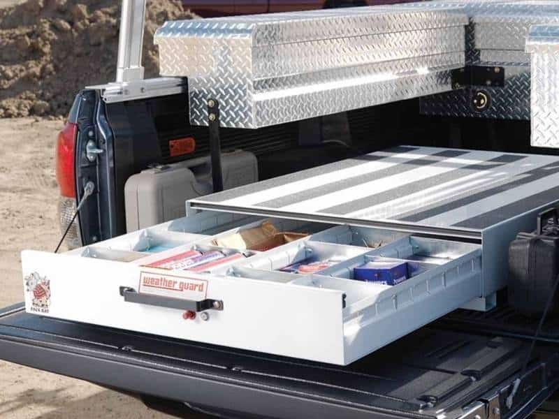 Best Truck Bed Drawers to Maximize Storage Space in Your Pickup 7 Weather Guard PACK RAT Storage Drawers