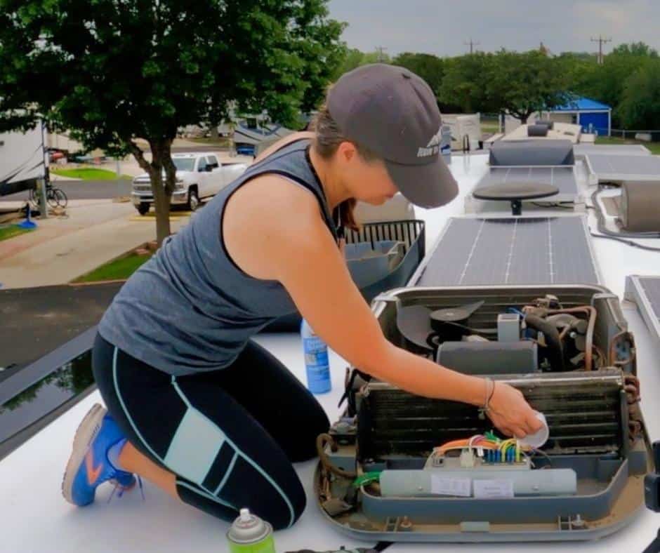 RV Maintenance Checklist: Monthly, Annual, Semi-Annual And Before Every Trip 7 Air Conditioner