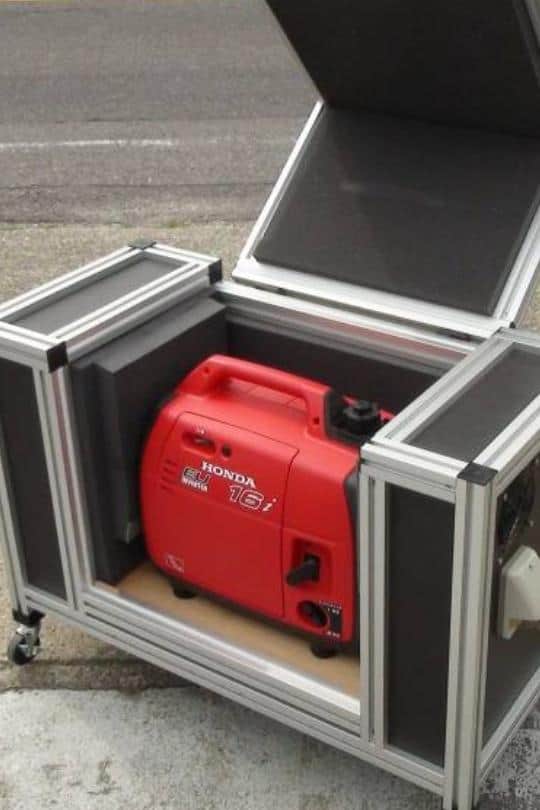 7 Practical Ways Make An RV Generator Quieter 4 Construction A Baffle Box