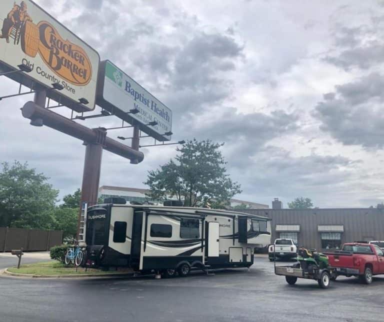 Overnight RV Parking At Cracker Barrel How To Be Safe And Legal