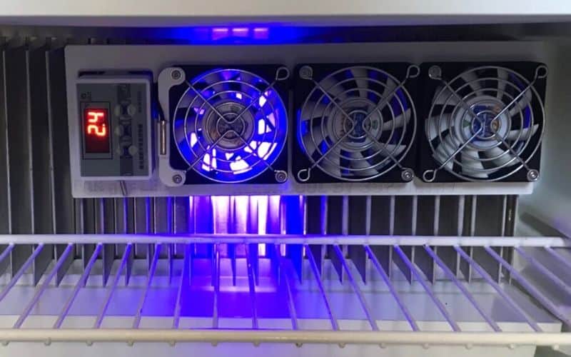 RV Fridge Fin Fan