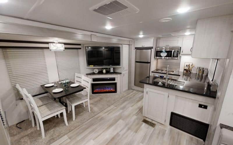 Rear Kitchen Travel Trailer 