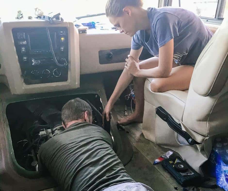 RV Maintenance Checklist: Monthly, Annual, Semi-Annual And Before Every Trip 4 Under the Hood