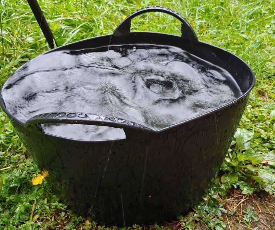 13 Smart Ways To Save Water When Dry Camping In An RV Or Van 11 Catch Rainwater