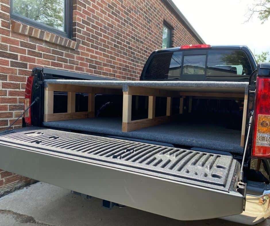 6 Sleeping Platforms Ideas for Truck Camping 4 Go For A Basic Wooden Design!