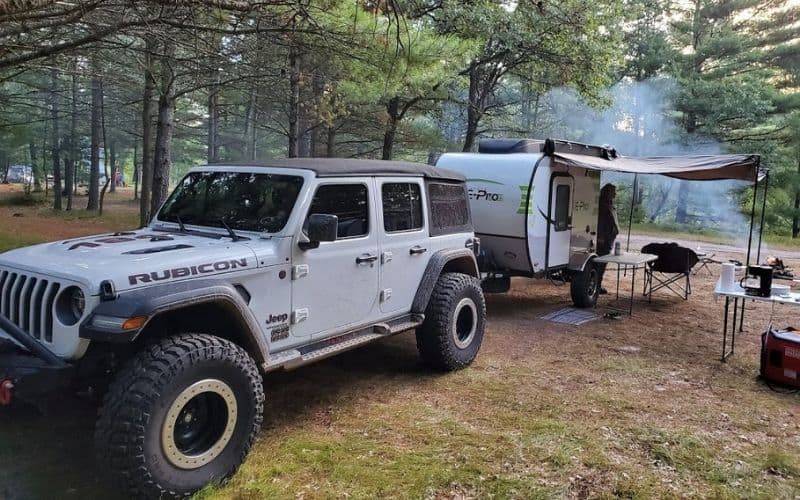 best travel trailer to pull with a jeep wrangler