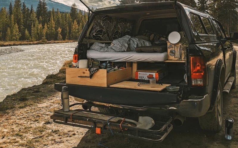 6 Sleeping Platforms Ideas For Truck Camping