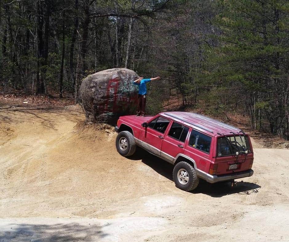 Brown Mountain OHV Entrance Road