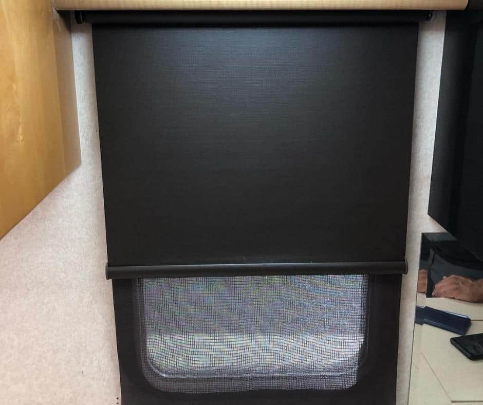 18 Creative Ways to Keep Your RV Cool in the Summer Without Air-Conditioning 8 Cover your RV door