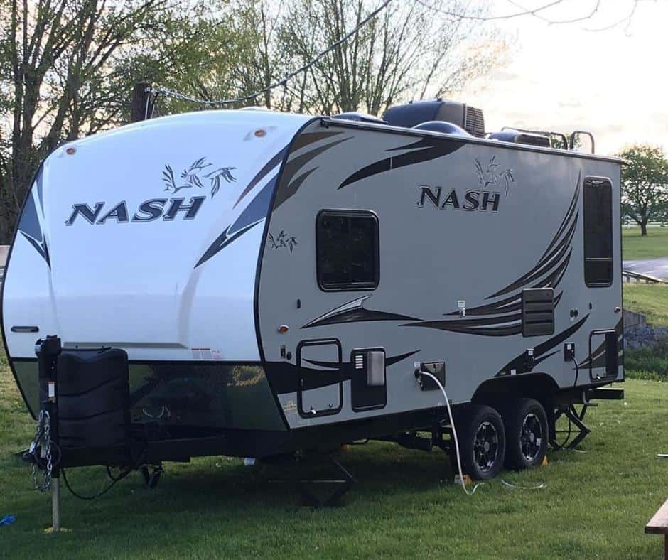 The 4 Best Travel Trailers With A Built-In Generator 3 Northwoods Manufacturing Nash 17K