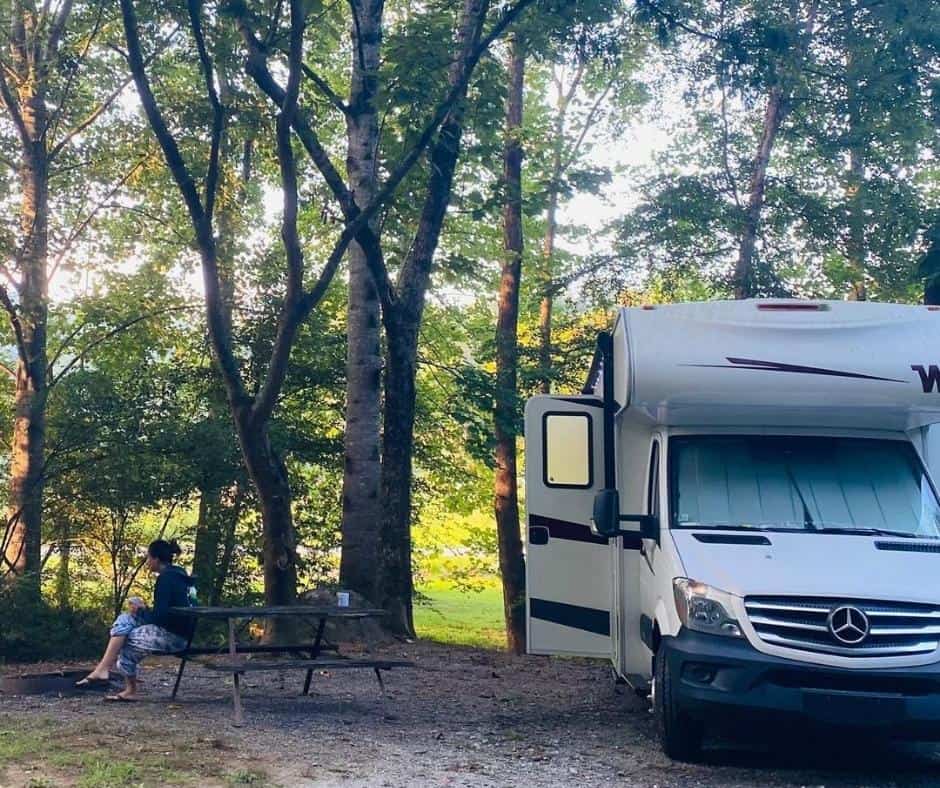 Park your RV in the shade