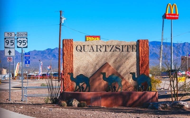 RV Parks And Campgrounds In Quartzsite, Arizona